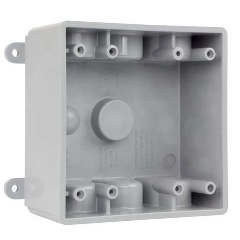 electric box cover 4-3 4 in deep home depot|electrical box replacement covers.